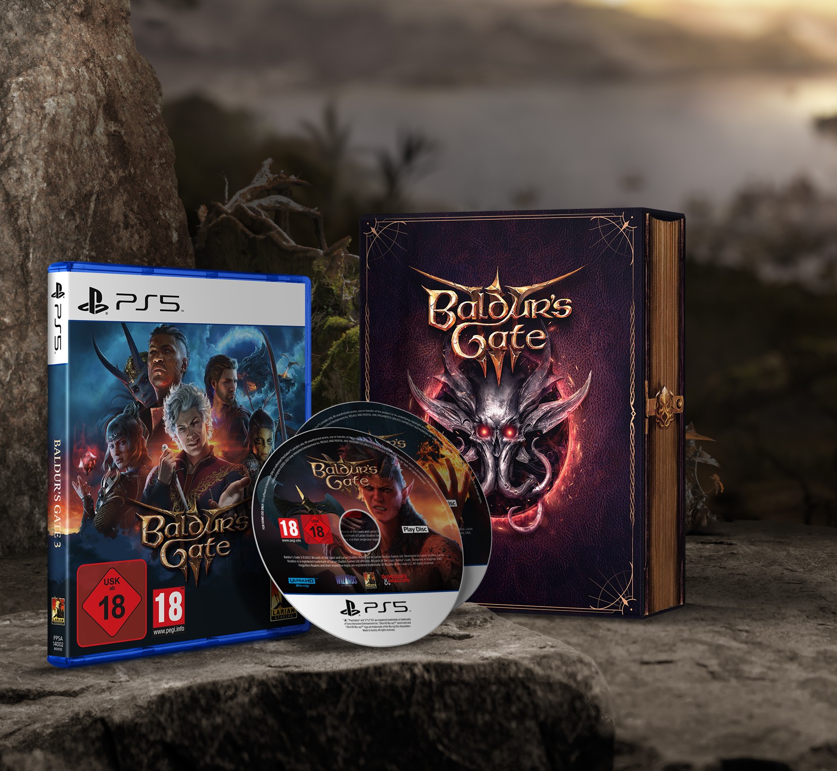 PS5 Game Baldur's Gate 3 + Ebten Limited Bonus